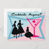 カクテルは誰か?ポストカード ポストカード (正面/裏面)