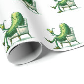 カクテルを付けた椅子に漬ける ラッピングペーパー (ロールコーナー)