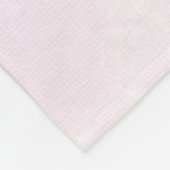 カクテルを添えたフラミンゴ フリースブランケット (角)