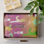 カクテルを着た女性たちとパーティー 薄葉紙 (ギフト)