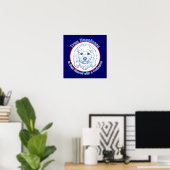 カクテルを着た真の幸せ ポスター (ホームオフィス)