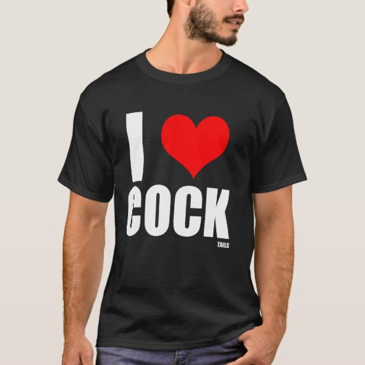 カクテルを飲むのが大好き Tシャツ (正面)