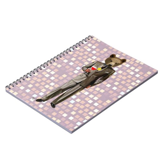 カクテルを飲む ノートブック (左側)