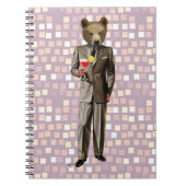 カクテルを飲む ノートブック (正面)