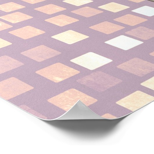 カクテルを飲む ポスター (角)