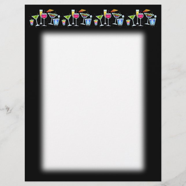 カクテルアップグラスレターヘッド (正面)