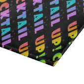 カクテルアップ！ガラス製切削板 カッティングボード (角)