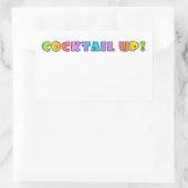 カクテルアップ！シール 長方形シール (バッグ)