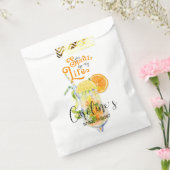 カクテルアペロスピリッツイタリアンスタイルブライダルシャワー フェイバーバッグ (封をした状態)