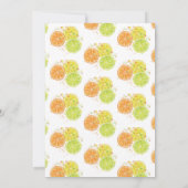 カクテルアペロスピリッツイタリアンスタイルブライダルシャワー 招待状 (裏面)