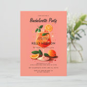 カクテルアペロルスピリッツバチェロレッテ 招待状 (スタンド正面)