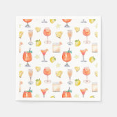 カクテルアワーイタリアンズ結婚ナプキン スタンダードカクテルナプキン (正面)