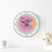 カクテルアワーウォールクロック ラージ壁時計 (ホーム)