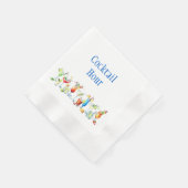 カクテルアワーカクテルナプキンズ 縁ありカクテルナプキン (角)