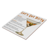 カクテルアワーダーティマルティーニレシピ タイル (側面)