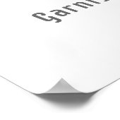 カクテルアワーダーティマルティーニレシピ ポスター (角)