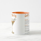 カクテルアワーダーティマルティーニレシピ マグカップ (中央)