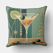 カクテルアワーミッドセンチュリーマルティモダンニ クッション (裏面)