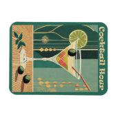 カクテルアワーミッドセンチュリーマルティモダンニ マグネット (横)