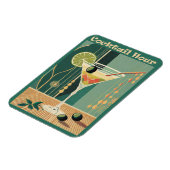 カクテルアワーミッドセンチュリーマルティモダンニ マグネット (左側)