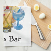 カクテルアワー キッチンタオル (四つ折り)