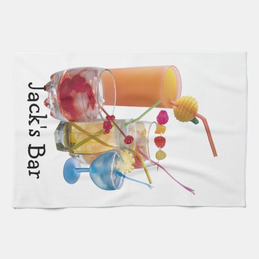 カクテルアワー キッチンタオル (横)