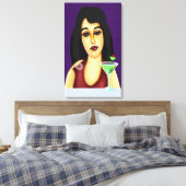 カクテルアワー キャンバスプリント (インサイチュ (寝室))