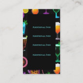 カクテルアワー 名刺 (裏面)