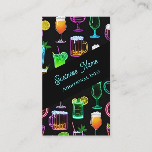 カクテルアワー 名刺 (正面)