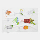 カクテルアートバータオル キッチンタオル (横)