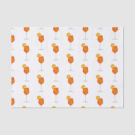 カクテルイラストレーションアペロルスピリッツ 薄葉紙