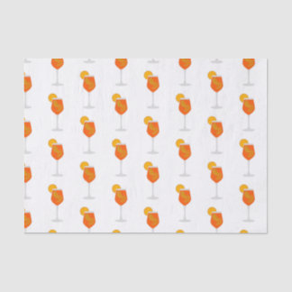 カクテルイラストレーションアペロルスピリッツ 薄葉紙