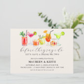 カクテルウェディングシャワー |婚約パーティ 招待状 (スタンド正面)