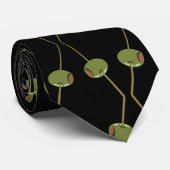 「カクテルオリーブ」 ネクタイ (ロール)