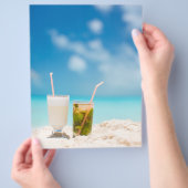 カクテルオンビーチ チラシ (手)