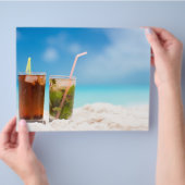 カクテルオンビーチ チラシ (手)