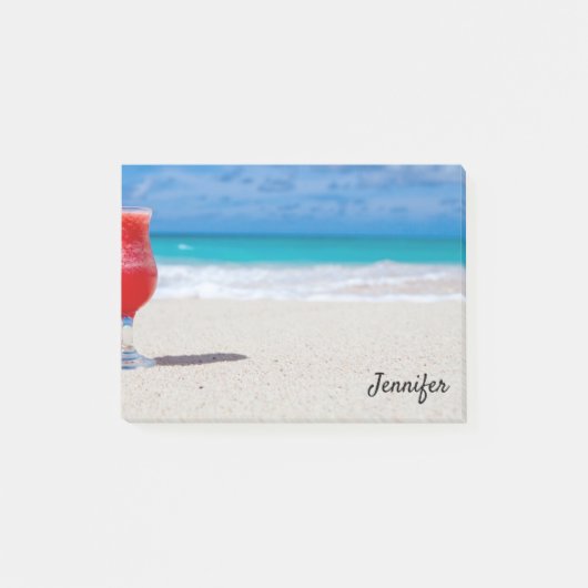 カクテルオンビーチDIYネームホームオフィス ポストイット (正面)