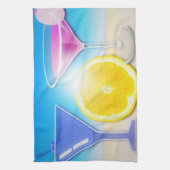 カクテルカラフルバータオル キッチンタオル (縦)