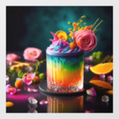 カクテルカラフル ウィンドウサイン (シート)