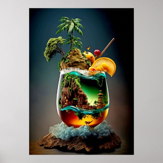 カクテルカラフル ポスター (正面)