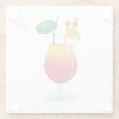 カクテルガラス ガラスコースター (裏面)