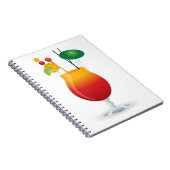 カクテルガラス ノートブック (右側)