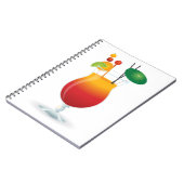 カクテルガラス ノートブック (左側)