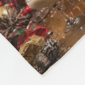 *カクテルガロール*クリスマスブランケット フリースブランケット (角)