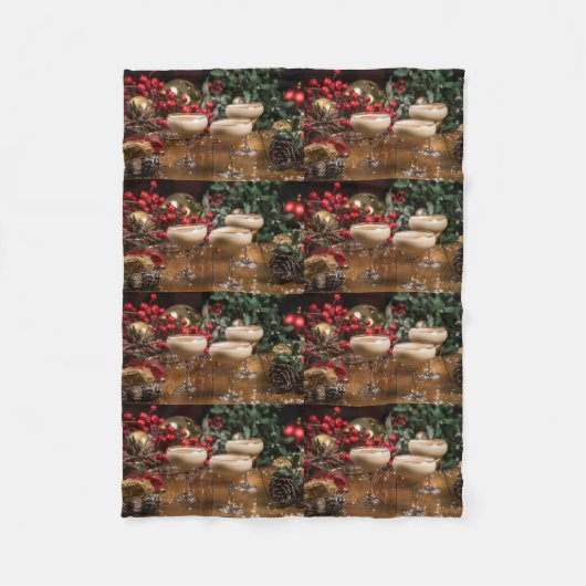 *カクテルガロール*クリスマスブランケット フリースブランケット (正面)