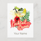 カクテルクイーンヴィンテージヘンバチェロレッテ シーズンポストカード (正面)