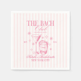 カクテルクラブバチェロレッテ スタンダードカクテルナプキン