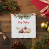 カクテルクリスマスパーティー スタンダードカクテルナプキン