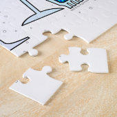 カクテルグラスパズルかパズルのギフトの錫 ジグソーパズル (側面)