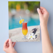 カクテルグラス チラシ (手)